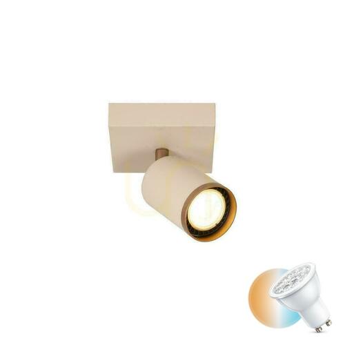 Kontrollera Externt tak Lucide REGINA beige aluminium GU10 53914/01/41