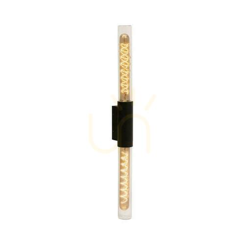 Kontrollera Vägglampa utomhus Lucide PILAR svart 62 cm E27 IP54 63800/02/30