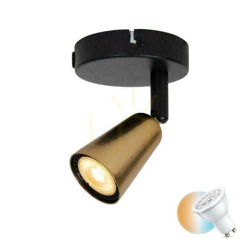 Kontrollera Lucide TIANA vägglampa beige metall GU10 65901/01/05