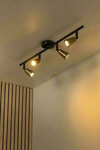 Externt taklampa Lucide TIANA beige svart metall GU10 4-ljus 65901/04/05 small 4