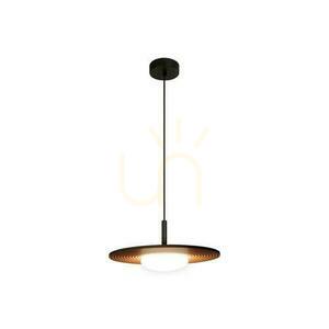 Pendellampa Lucide CARMINO koppar trä LED 38,7 cm 77492/07/55 small 0