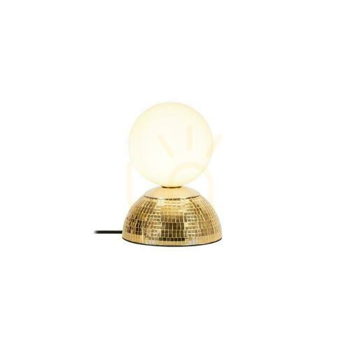 Kontrollera Bordslampa Lucide GLITZER guld glas metall 10527/01/10