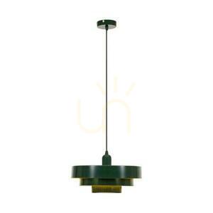 Lucide RUNA pendellampa grön metall retro 35 cm 21443/35/33 small 1