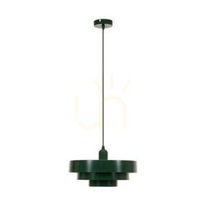 Lucide RUNA pendellampa grön metall retro 35 cm 21443/35/33 small 2