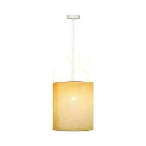 Lucide TISSAJA pendellampa vit lin betong 30 cm 06428/01/31 small 0