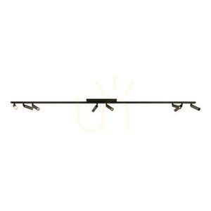 Externt tak Lucide KEONI brun aluminium 8 ljuspunkter 09943/08/97 small 1