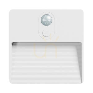 Lumina Pop RGBw+Dim PIR Trappbelysning 500mah Usb C Vit 78x80x22 2-pack. small 2