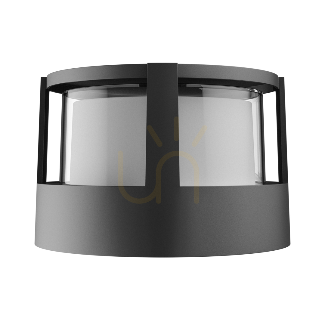 Förhandsvisning Utomhusvägglampa Verto Round Cup 10W CCT 230V IP65 170 X110mm Svart Utomhusvägglampa Verto Round Cup 10W CCT 230V IP65 170 X110mm Svart