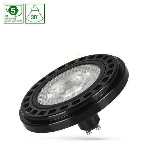 Kontrollera LED-lampa Ar111 GU10 230V 20W Cob 30 St WW Ra90 Premium Black Spectrum 5 års garanti