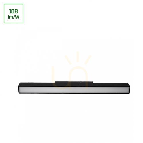 Kontrollera System Shift Basic Line S Light Rail Light 300mm 15W 2700 K Svart