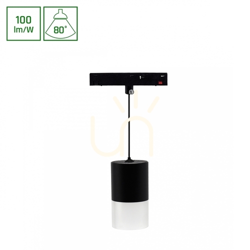 Kontrollera System Shift Basic Hangit upphängningslampa 55x95mm (1100mm kabel) 6W 3000 K Svart.