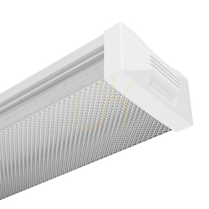 LIMEA PRISMATICA 1200mm Ljusramp 40 W/30 W/20W 3 CCT 230V 100st IP44 Ik10 1200x115x60mm 5 års garanti. small 3