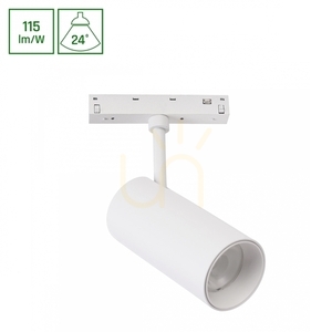 Strålkastare för strömskenesystem Shift Basic Spot L Riktstrålande armatur 65x140x210mm 20W 4000 K Vit 1 Strålkastare för strömskenesystem Shift Basic Spot L Riktstrålande armatur 65x140x210mm 20W 4000 K Vit small 1