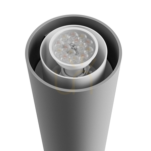 Stella Column GU10 6W CCT 230V 270 St IP44 Utomhus stående lampa Ik08 175 X722mm grå rund. small 3