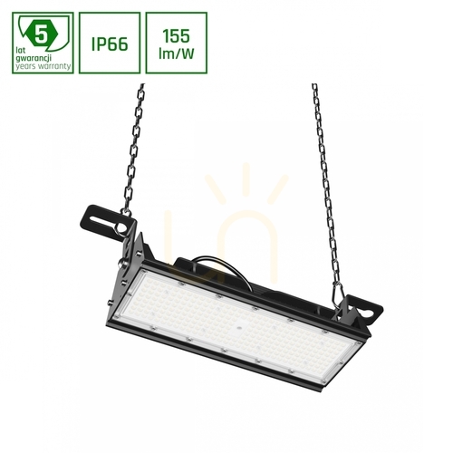 Kontrollera Halls Line 2 High Bay Light Bar 75W NW 230V 60 X90 St IP66 Ik10 547 X150 X130mm Svart 5 års garanti. 0 10
