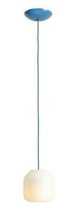 Pendellampa Aldex Flask Sapphire S 18 cm glas metall 8500G31_S small 0