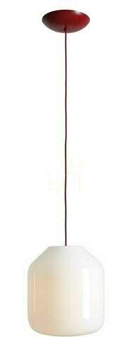 Kontrollera Pendellampa Aldex Flask Cherry L metall och glas 27 cm 8500G15_L