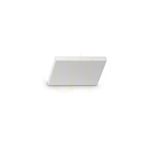 Vägglampa Ideallux BLOCK 350554 vit LED 10W Ø15 cm small 0