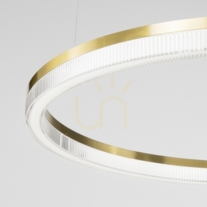 Taklampa Ideallux CROWN vit Ø60 cm LED 31W 364988 small 1