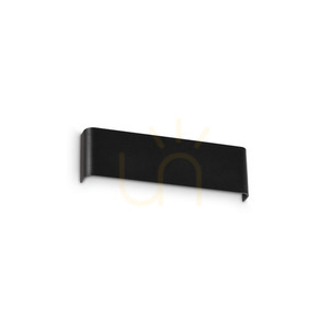 Vägglampa Ideallux Delta svart aluminium 30 cm 369617 small 0