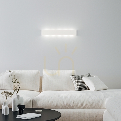 Kontrollera Vägglampa Ideallux Delta svart aluminium 5xG9 Ø61 cm 369716
