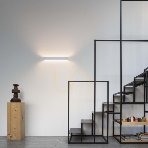 Kontrollera Vägglampa Ideallux Delta 357126 betong/aluminium LED 3000K Ø110 cm