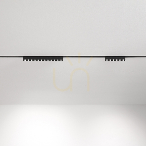 Kontrollera Spårljus Ideallux DEVA svart LED 10W 4000K Ø24,1 cm 369938