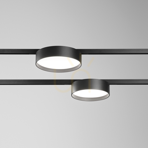 Kontrollera Spårljus Ideallux DEVA 370057 svart LED 15W 4000K Ø11,3 cm