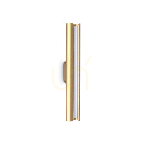 Kontrollera Vägglampa Ideallux DORICA 366333 koppar LED 30 cm