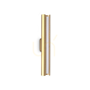 Vägglampa Ideallux DORICA 366333 koppar LED 30 cm small 0