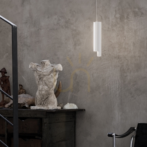 Kontrollera Pendel lampa Ideallux DORICA mässing LED 140 cm 366449