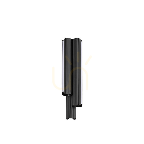 Kontrollera Taklampa Ideallux DORICA svart 3-ljus LED 27W 366487