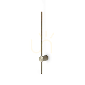 Vägglampa Ideallux ESSENCE mässing LED 12W 3000K Ø75 cm 371665 small 0