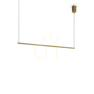 Pendellampa Ideallux Essence mässing LED 115 cm 3000K 371856 0 Pendellampa Ideallux Essence mässing LED 115 cm 3000K 371856 small 0