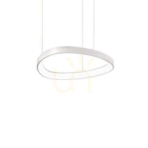 Kontrollera Taklampa Ideallux GEMINI vit LED 42,5 cm 4000K 372129