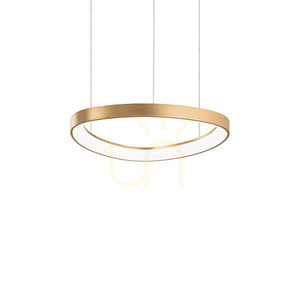 Pendellampa Ideallux GEMINI mässing LED 42,5 cm 4000K 372143 small 0