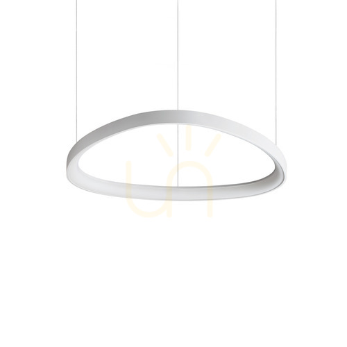 Kontrollera Takpendel Ideallux Gemini vit LED 61 cm 4000K 372150