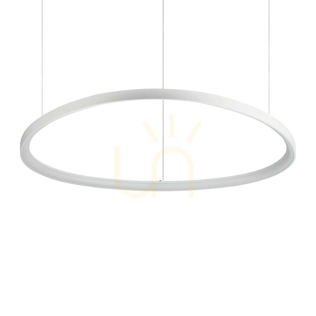 Kontrollera Pendellampa Ideallux GEMINI vit LED 105 cm 4000K 372211 Pendellampa Ideallux GEMINI vit LED 105 cm 4000K 372211