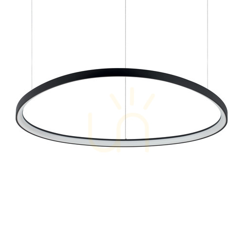 Kontrollera Taklampa Ideallux GEMINI svart LED 105 cm 4000K 372228