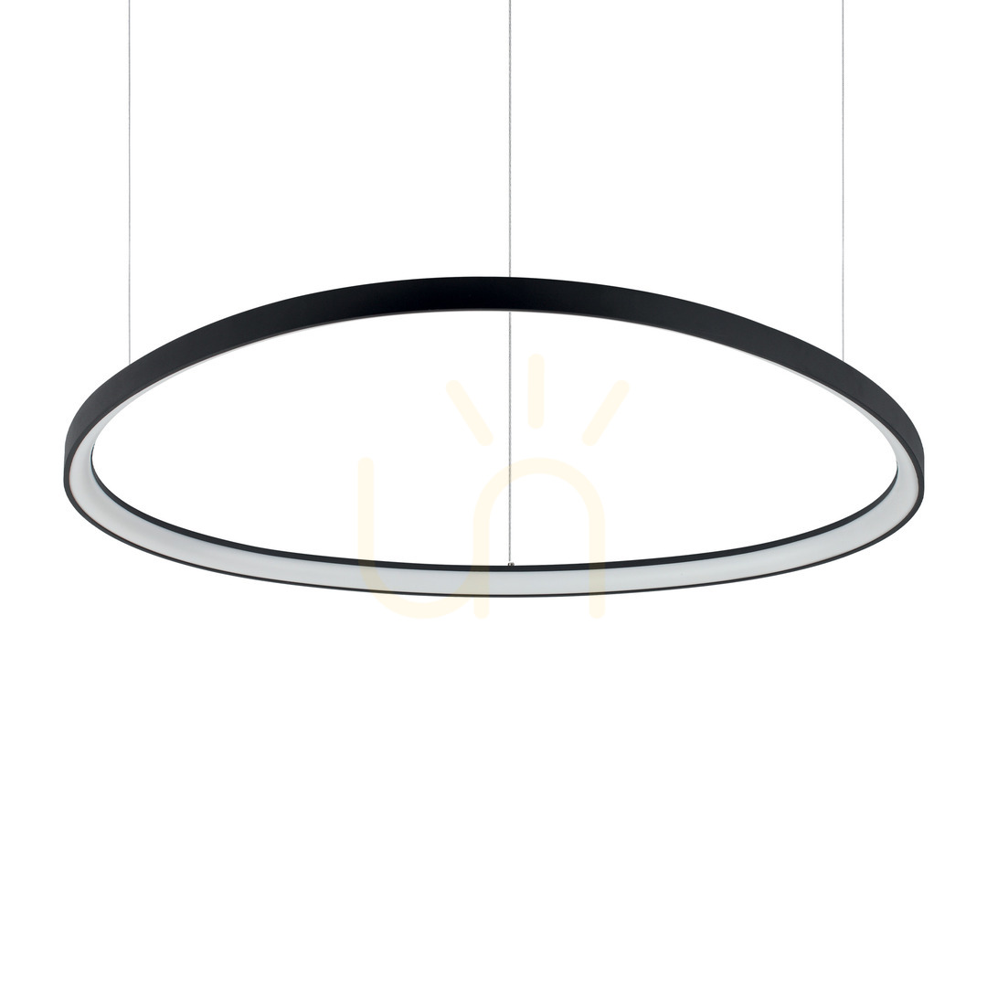 Kontrollera Taklampa Ideallux GEMINI svart LED 105 cm 4000K 372228 Taklampa Ideallux GEMINI svart LED 105 cm 4000K 372228