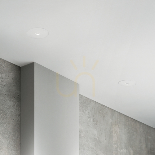 Kontrollera Infälld takarmatur Ideallux INFINITY 356112 vit LED 12W 3000K Ø8,5 cm