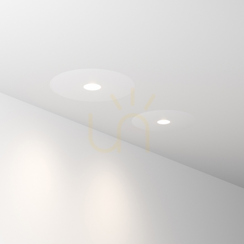 Kontrollera Infälld takarmatur Ideallux INFINITY 356136 vit LED 7W 3000K Ø8,5 cm