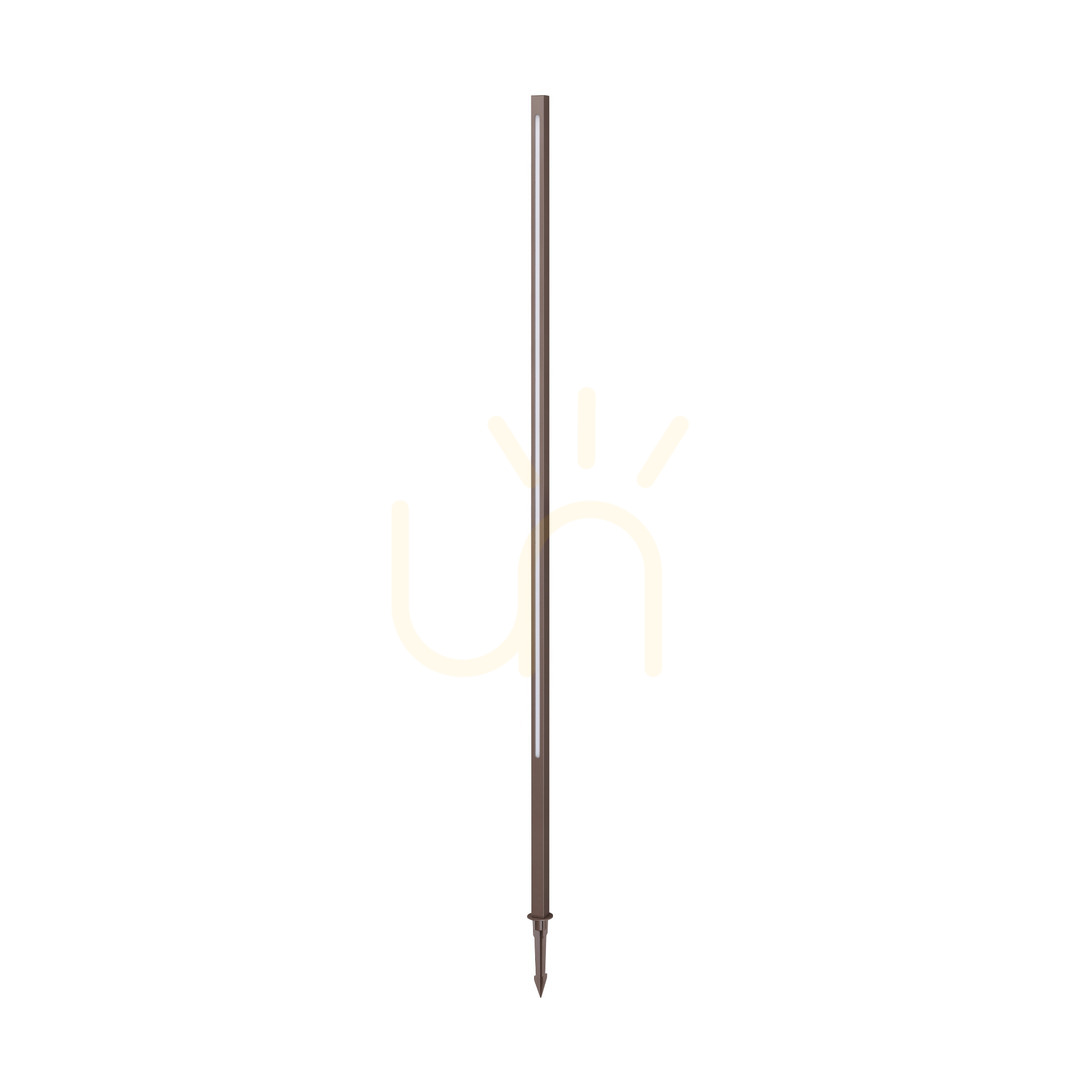 Kontrollera Utomhuslampa stolpe Ideallux JEDI 372297 brons IP65 160,5 cm Utomhuslampa stolpe Ideallux JEDI 372297 brons IP65 160,5 cm