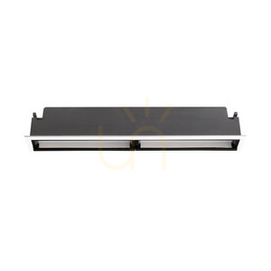 Infälld takarmatur Ideallux LIKA 367330 vit LED 21W 3000K Ø28 cm small 0