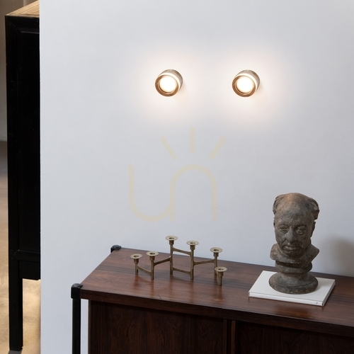 Kontrollera Utomhusvägglampa Ideallux LOLLY 354651 transparent glas/aluminium IP44 Ø10,5 cm