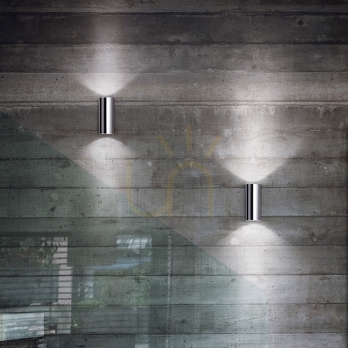 Kontrollera Vägglampa Ideallux LOOK mässing 2xGU10 370071