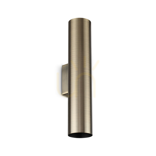 Kontrollera Vägglampa Ideallux LOOK mässing 2xGU10 370071