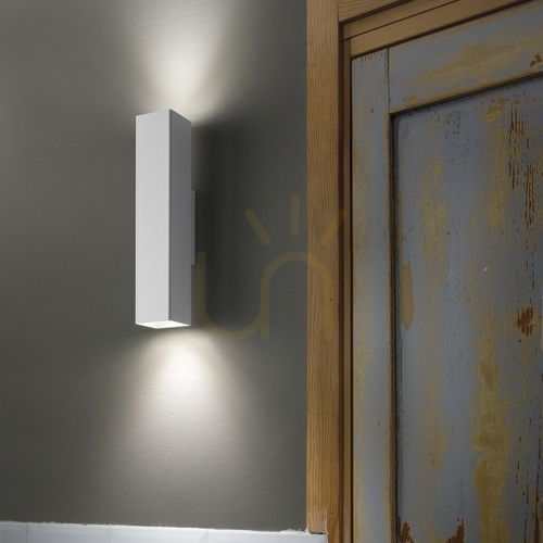 Kontrollera Vägglampa Ideallux LOOK mässing 2xGU10 370392