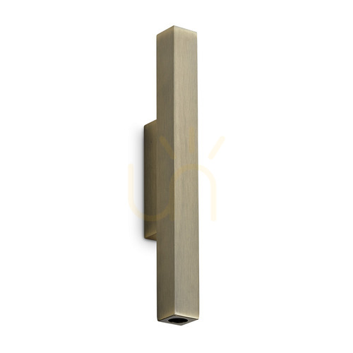 Kontrollera Vägglampa Ideallux LOOK mässing 2-ljus LED 3000K 353364