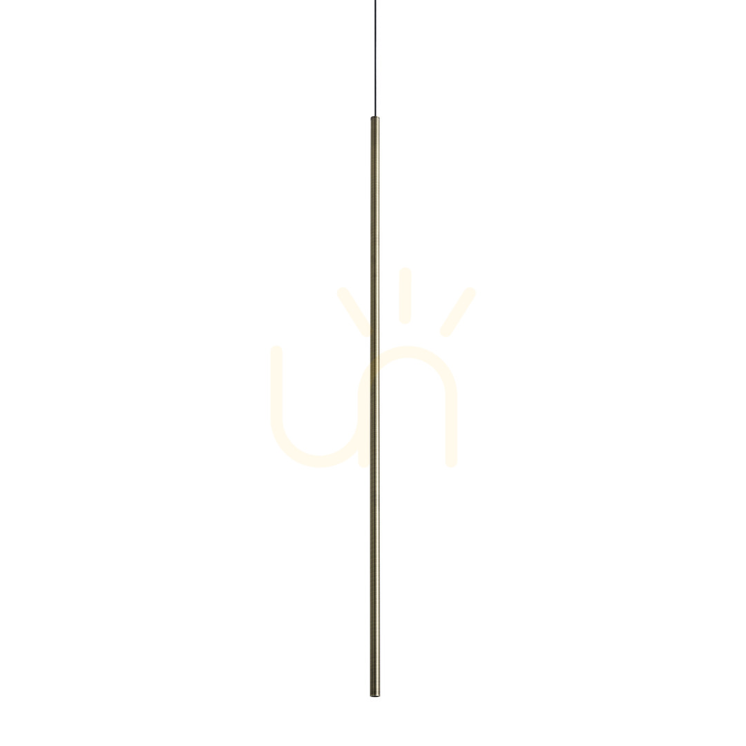 Kontrollera Takpendel Ideallux LOOK mässing glas 8 cm LED 3000K 351643 Takpendel Ideallux LOOK mässing glas 8 cm LED 3000K 351643
